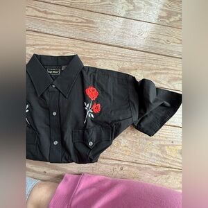Vintage high noon western shirt size L